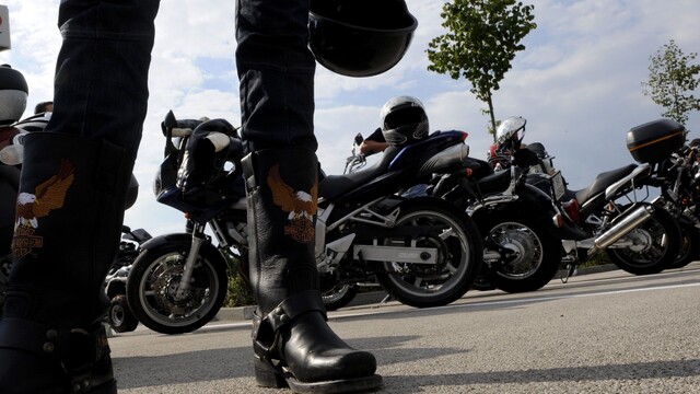 motorka motorkár parkovisko harley ilu 1140 px (TASR/Martin Baumann)