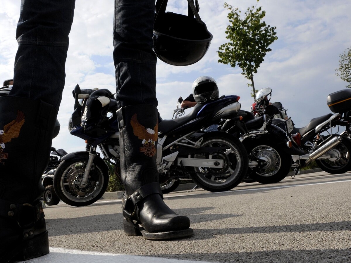 motorka motorkár parkovisko harley ilu 1140 px (TASR/Martin Baumann)
