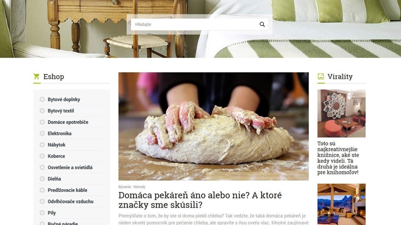 Vyberte si zariadenie do bytu a záhrady na jednom mieste