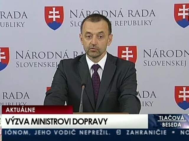 TB M. Ivana o výzve ministrovi dopravy