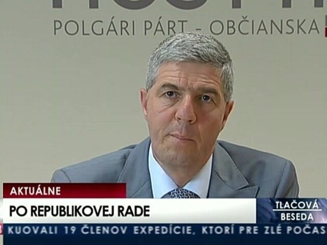 TB predstaviteľov strany Most-Híd po zasadnutí Republikovej rady