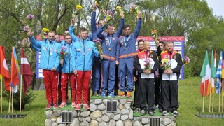 Úspech slovenského vodného slalomu, na majstrovstvách Európy sedem medailí