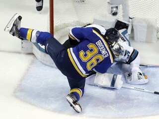 San Jose vyhralo v St. Louis a vyrovnalo stav série