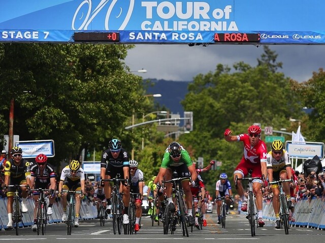 Peter Sagan druhý v 7. etape, v šprintérskej koncovke len veľmi tesne