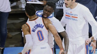 Oklahoma opäť zdolala Golden State, triple-double Westbrooka