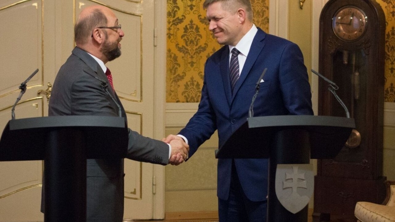 Schulz sa na Slovensku stretol s Ficom, témou bolo predsedníctvo