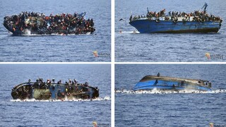 Zverejnili video z dramatického potopenia plavidla s množstvom migrantov