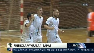 Pinerola zdolala v prvom finále play off Slov-Matic 5:2