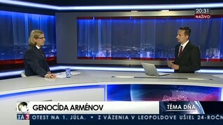 Polícia, prevádzači, migranti / Genocída Arménov?