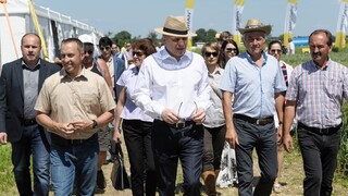 Fico navštívil Celoslovenské dni poľa, hovoril aj o zmenách klímy