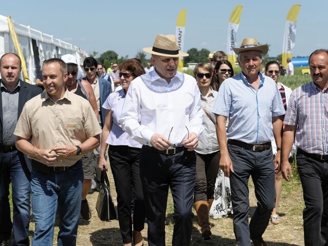 Fico navštívil Celoslovenské dni poľa, hovoril aj o zmenách klímy