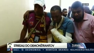 Do študentov strieľala polícia, protestovali proti premiérovi