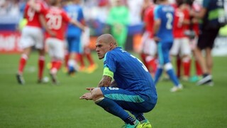 Ruský útočník prirovnal slovenských futbalistov k ranenému zvieraťu