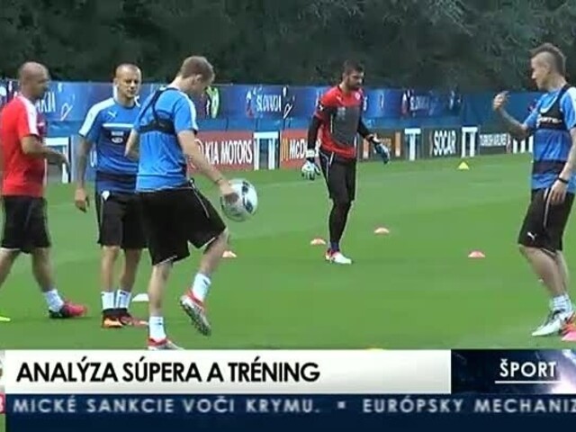 Takto sa naši futbalisti pripravujú na zápas s Anglickom