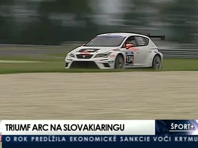 Slovakia Ring hostil preteky cestných automobilov, mali dramatický priebeh