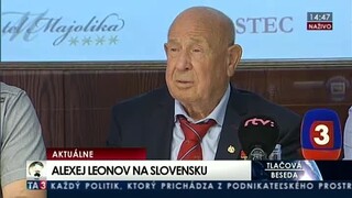 TB A. Leonova pri príležitosti návštevy Slovenska