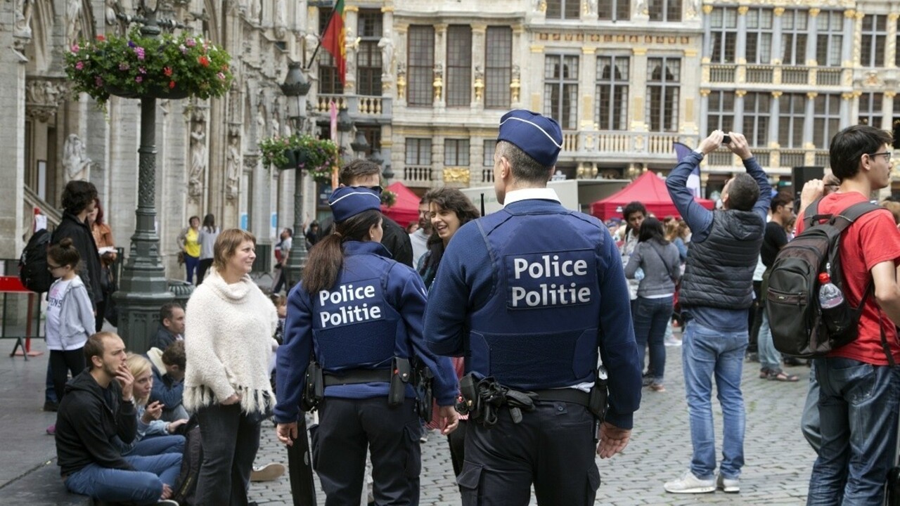 Brusel bol v pohotovosti. Muž tvrdil, že má pás s výbušninou