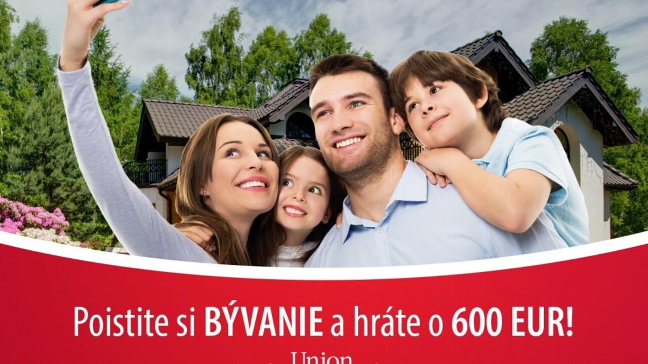 Môj dom – môj hrad! Poistite si ho a hrajte o 600 eur