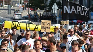 Antifašistický pochod v Bratislave prekonal extrémistov