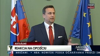 TB A. Danka o vyjadreniach opozície