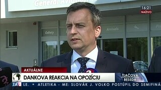 TB A. Danka o situácii počas mimoriadnej schôdze parlamentu