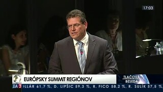 Vystúpenie M. Šefčoviča na Európskom summite regiónov