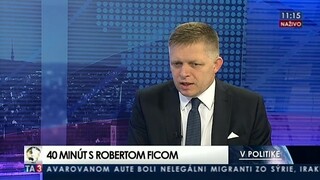 40 minút s Robertom Ficom