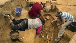 Objavili prvý cintorín biblických Filištíncov, národa obra Goliáša