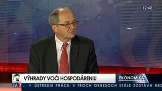 HOSŤ V ŠTÚDIU: V. Páleník o výhradách voči hospodáreniu štátu