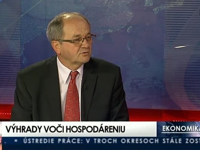 HOSŤ V ŠTÚDIU: V. Páleník o výhradách voči hospodáreniu štátu