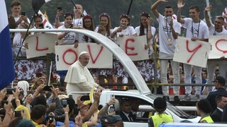 Pápež František: Teší to moje srdce, vidieť vás rebelantských