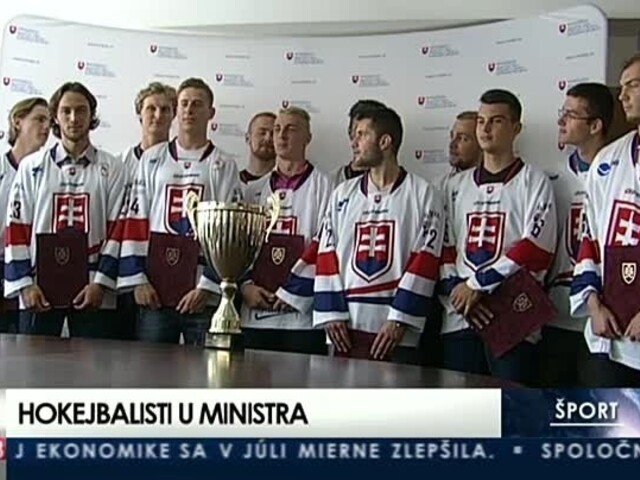 Slováci zlatí na majstrovstvách sveta v hokejbale, titul ocenil aj minister