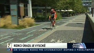 Dunajská promenáda nie je bezpečná, zraniť sa môžu cyklisti aj chodci