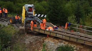 Zosunutý most v Tatrách spojazdnili, ide o dočasné riešenie