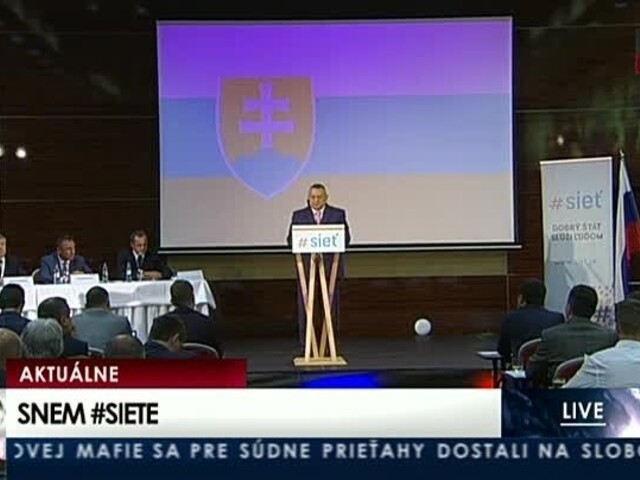 Snem strany Sieť