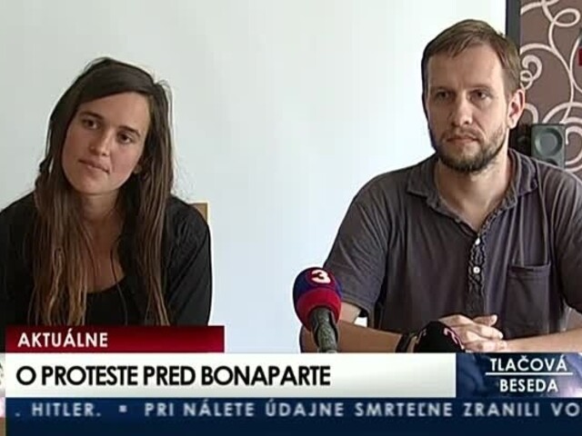 TB bývalých organizátorov protestov Gorila po proteste pred Bonaparte