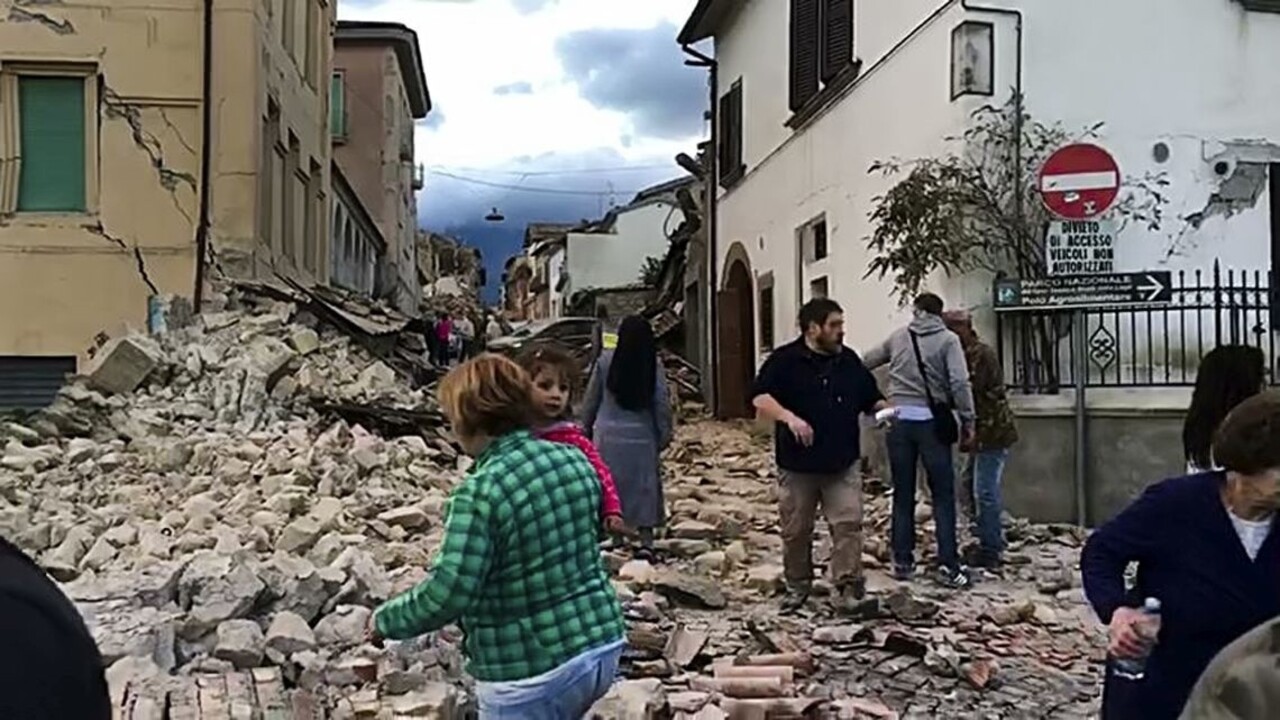 Fotogaléria: Takto vyzerá stredné Taliansko po ničivom zemetrasení