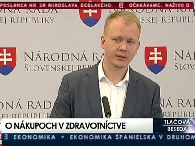 TB M. Beblavého o nákupoch v zdravotníctve