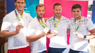 Strieborní kanoisti už sú doma, odchádzali medzi poslednými