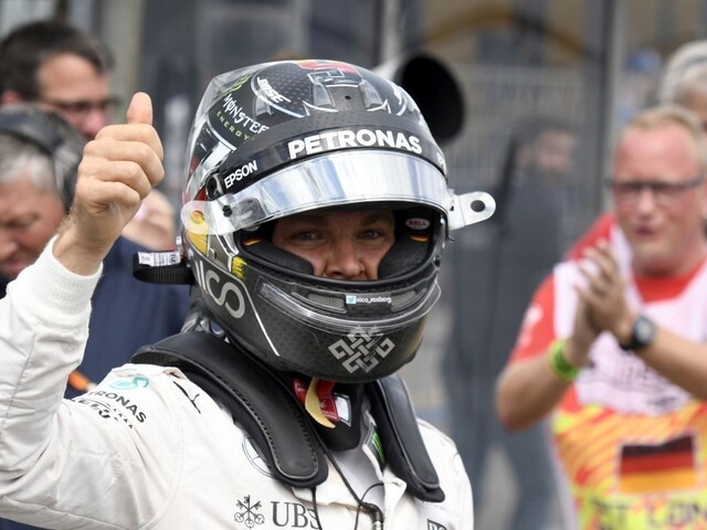 Rosberg v Belgicku odštartuje z pole position