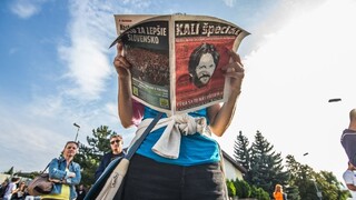 Bonaparte ovládli demonštranti, protest v Banskej Bystrici s komplikáciami