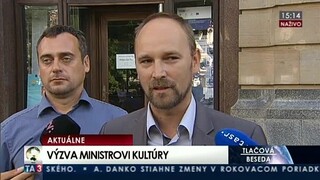 TB SaS a OĽaNO-NOVA o výzve ministrovi kultúry
