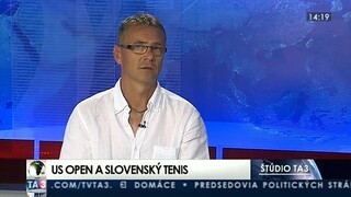 HOSŤ V ŠTÚDIU: Š. Čižmarovič o US Open a o slovenskom tenise