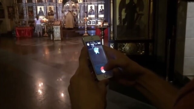 Ruský mladík lovil v pravoslávnom chráme pokémonov, zatkli ho