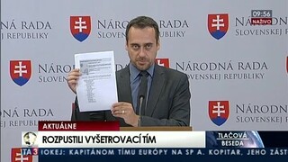 TB J. Rajtára o vyšetrovacom tíme v kauze Bašternák