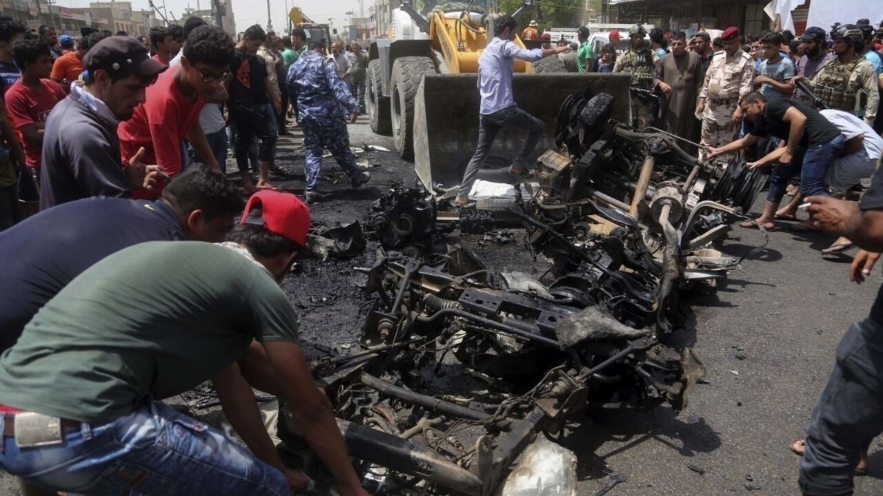 Bagdadom otriasla explózia, krviprelievanie v meste sa stupňuje