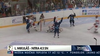 Nováčik prekvapil majstra. Liptovský Mikuláš po nájazdoch zdolal Nitru