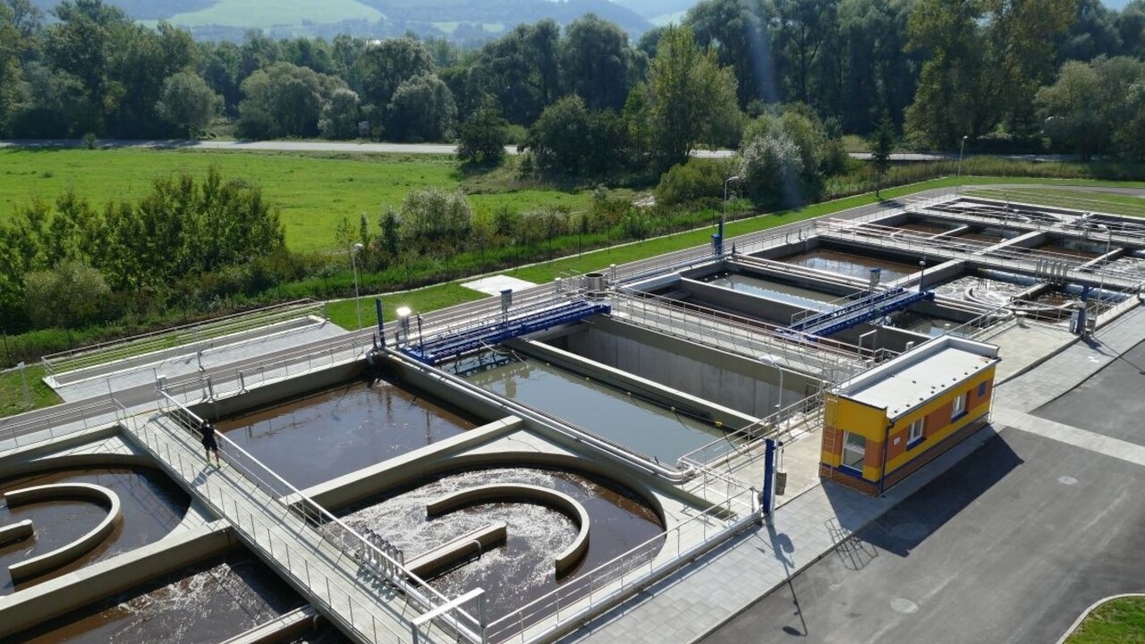 Bytča Považie čistička odpadových vôd kanalizácia 1140 px (TASR/Erika Ďurčová)