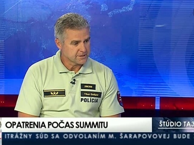 HOSŤ V ŠTÚDIU: T. Gašpar o opatreniach počas summitu