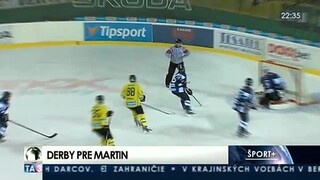 Derby medzi Žilinou a Martinom dopadlo šťastnejšie pre hostí z Turca